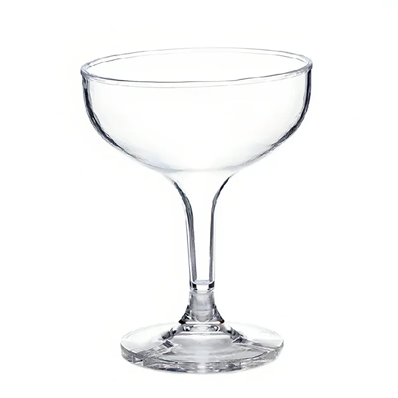 Vaso de cóctel de plástico de 140 ml.