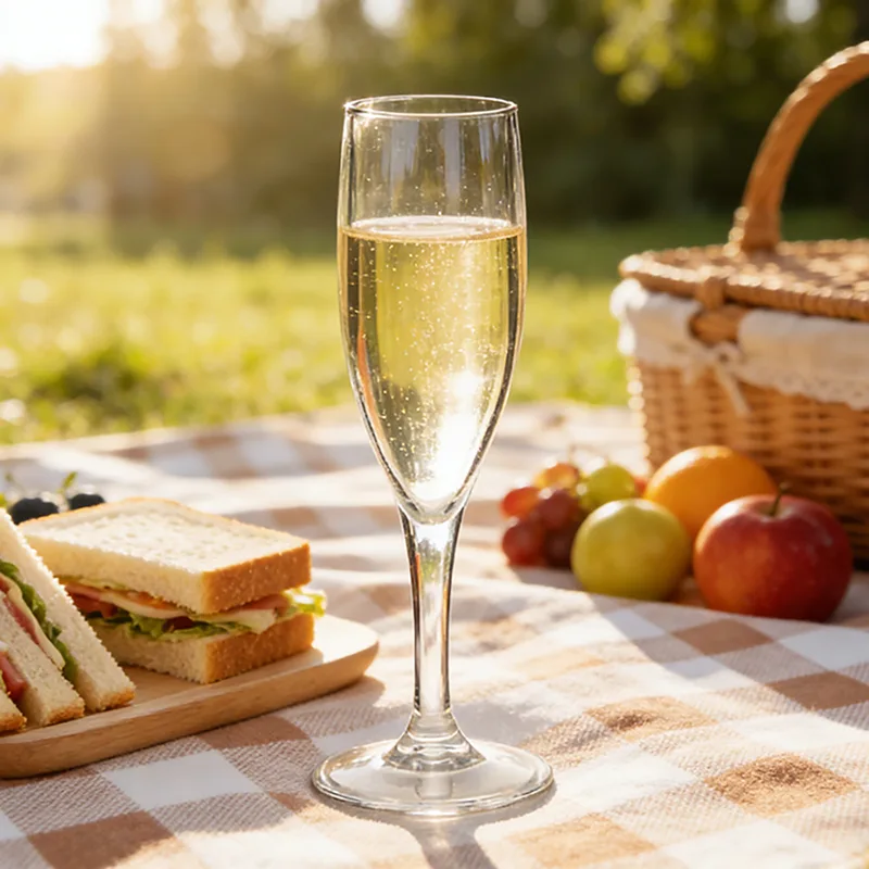 Vaso de plástico para champán de fiesta de 150 ml