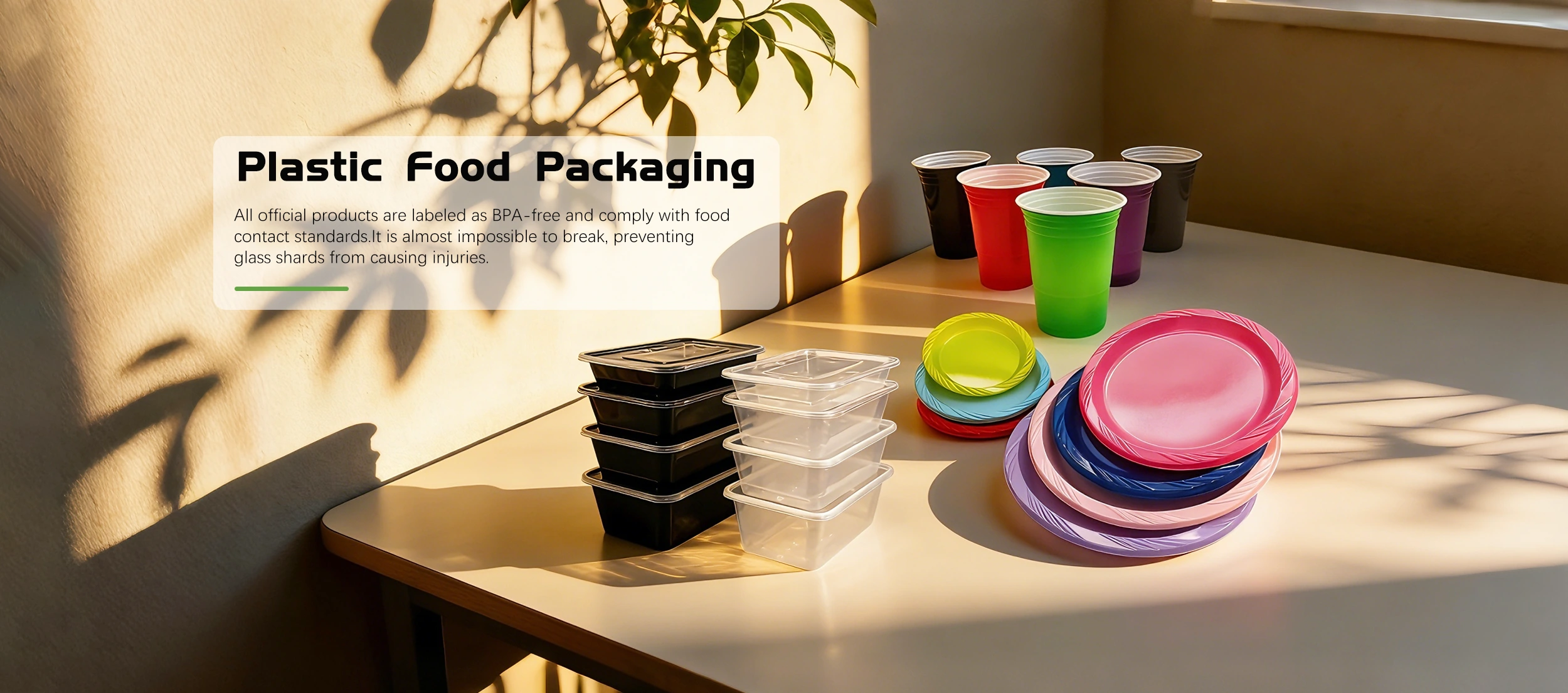 Fabricante de envases de plástico para alimentos de China